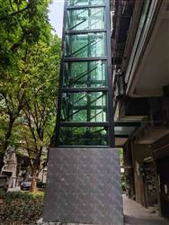 城門(mén)頭石子樓（鋼結(jié)構(gòu)井道+廣日電梯-8層/7站）